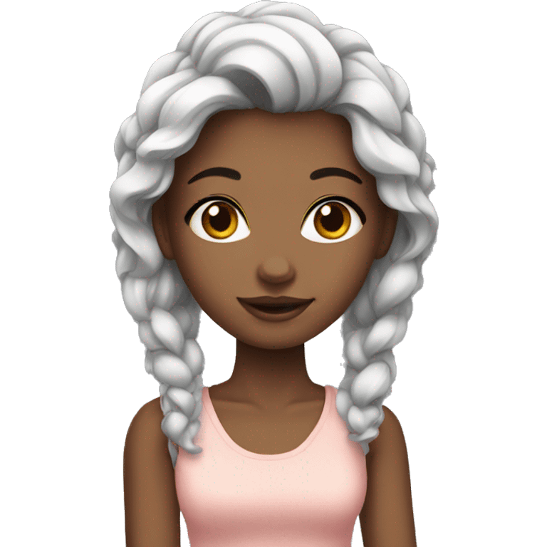 beautiful girl avatar emoji