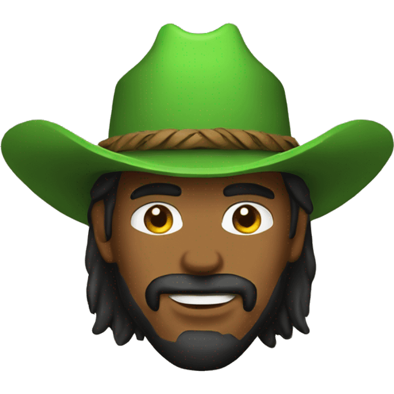 weed cowboy emoji