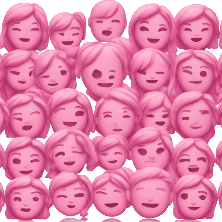 Pink plus emoji