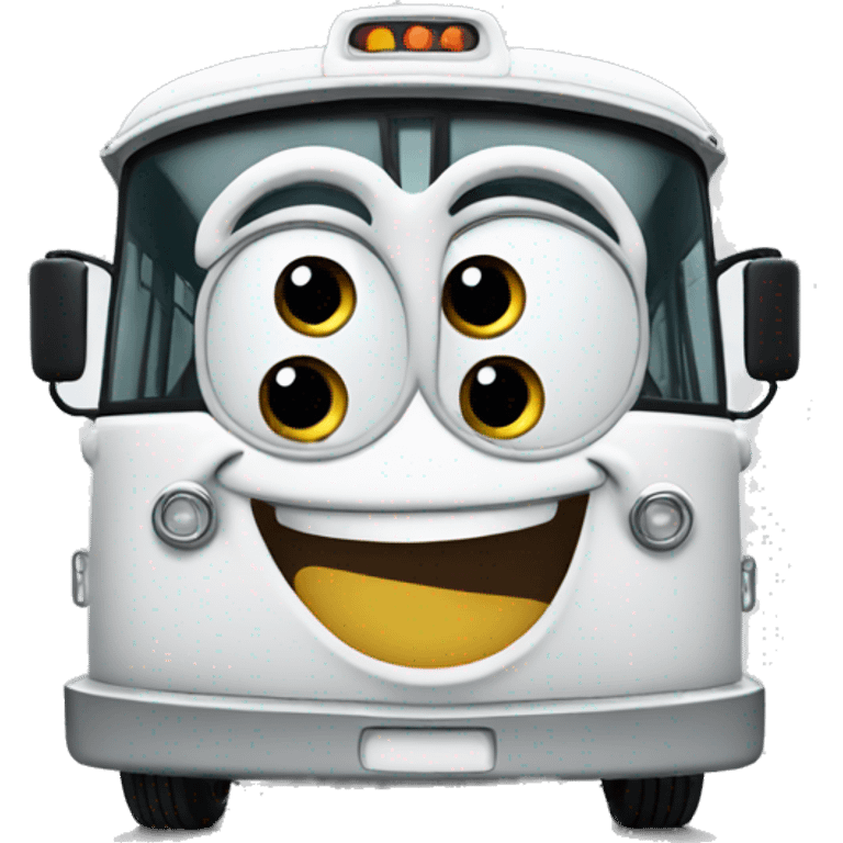 pixar bus face thumbs up emoji