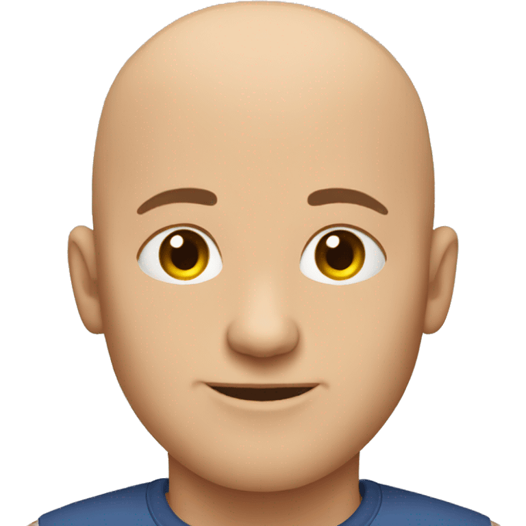 Bald guy emoji