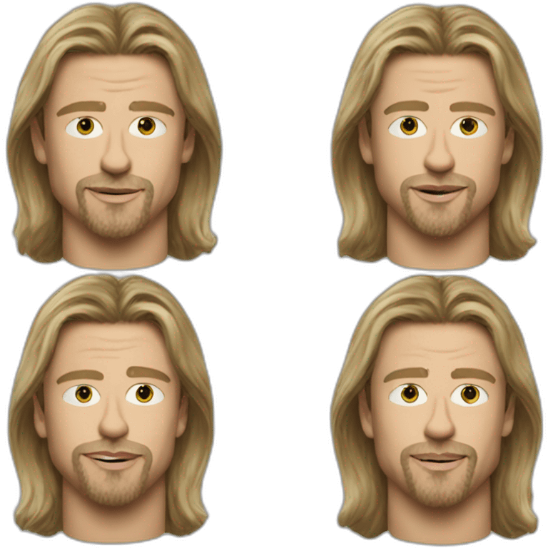 Brad Pitt in movie Guy Ritchie snatch  emoji