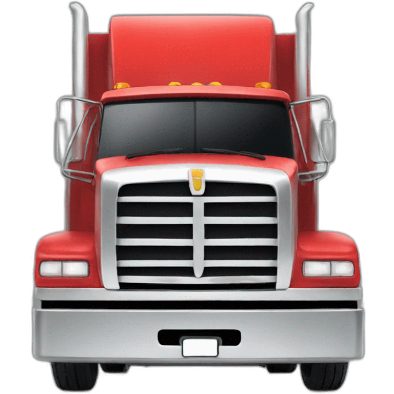 Camion rojo emoji