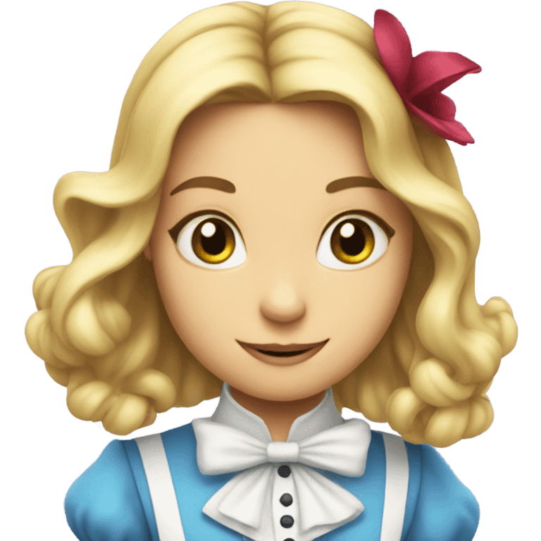 Alice in wonderland emoji