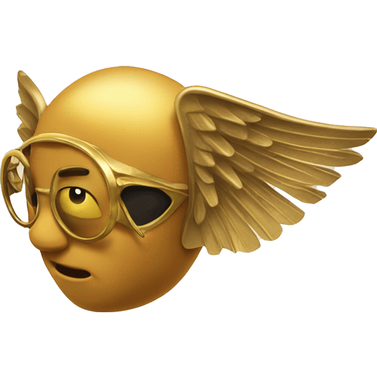 golden snitch harry potter emoji