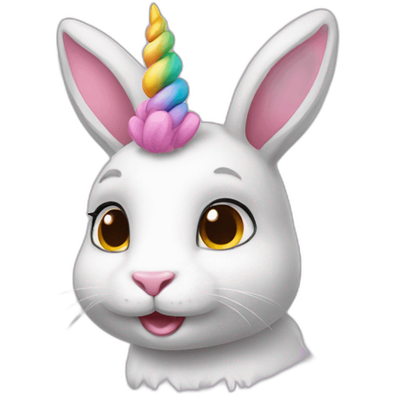 bunny unicorn emoji