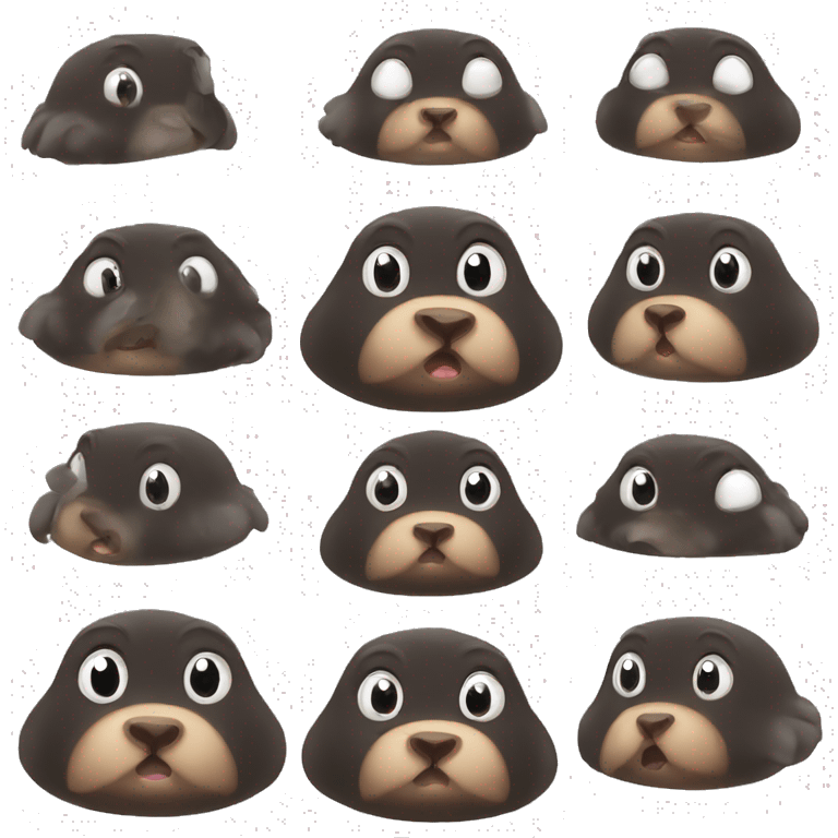 cute mole emoji