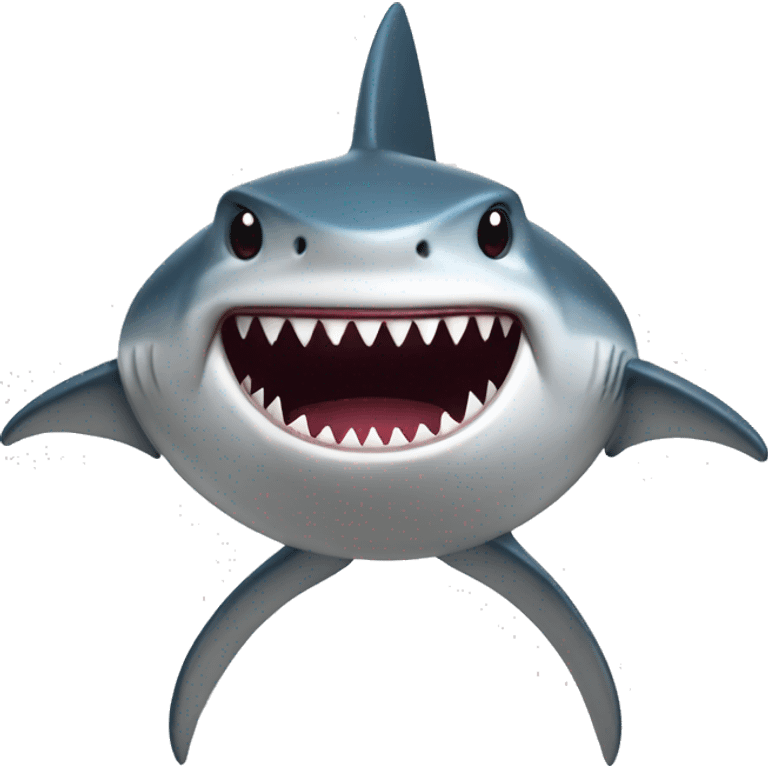 Shark with legs emoji