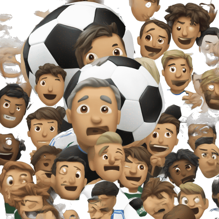 futbol oynayan çocuk emoji