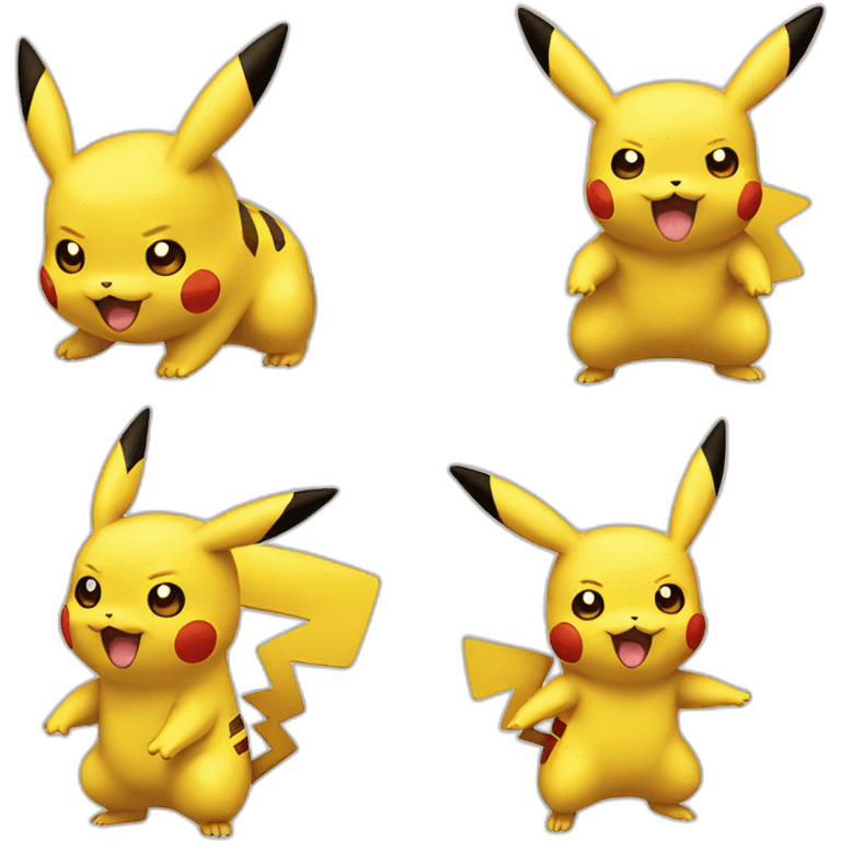 Pokemon pikachu emoji