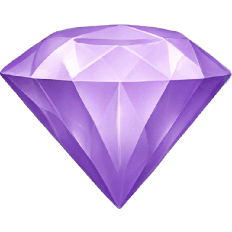 light purple diamond emoji