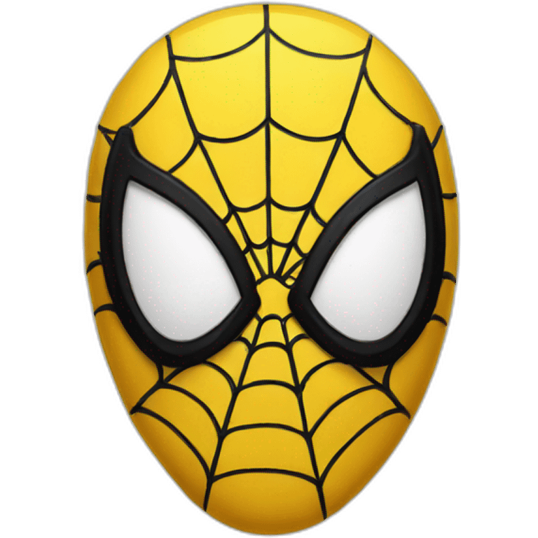 Yellow Spiderman emoji