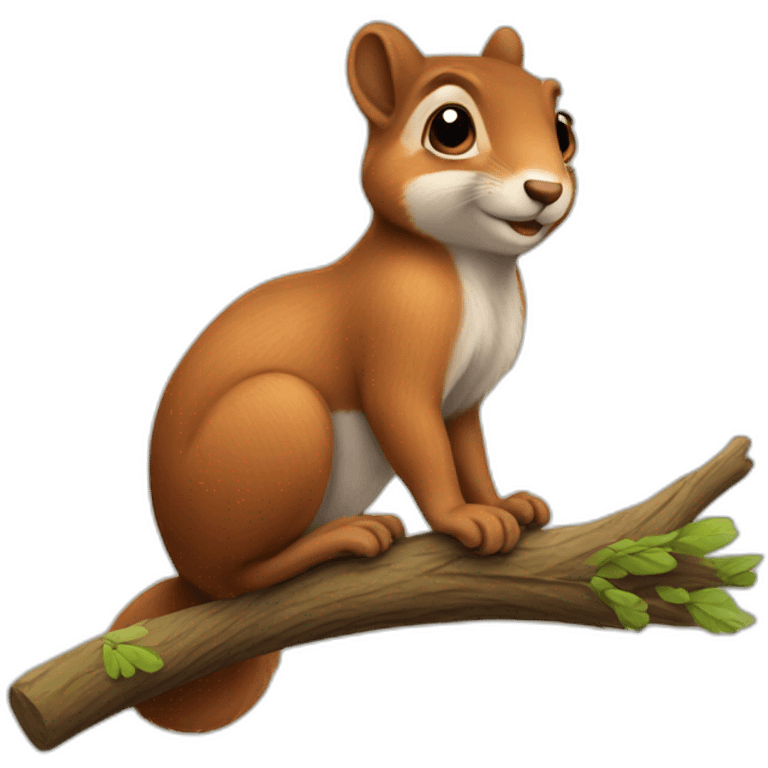 loving squirel emoji