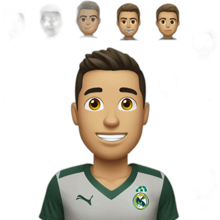 Ronaldo qui sort d’une poubelle  emoji