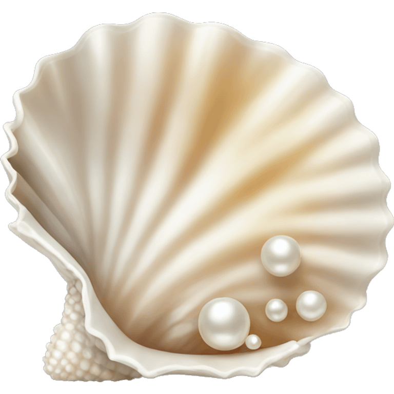 OpenSea shell with pearl emoji