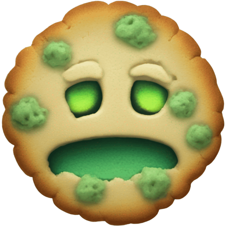 Moldy cookie  emoji