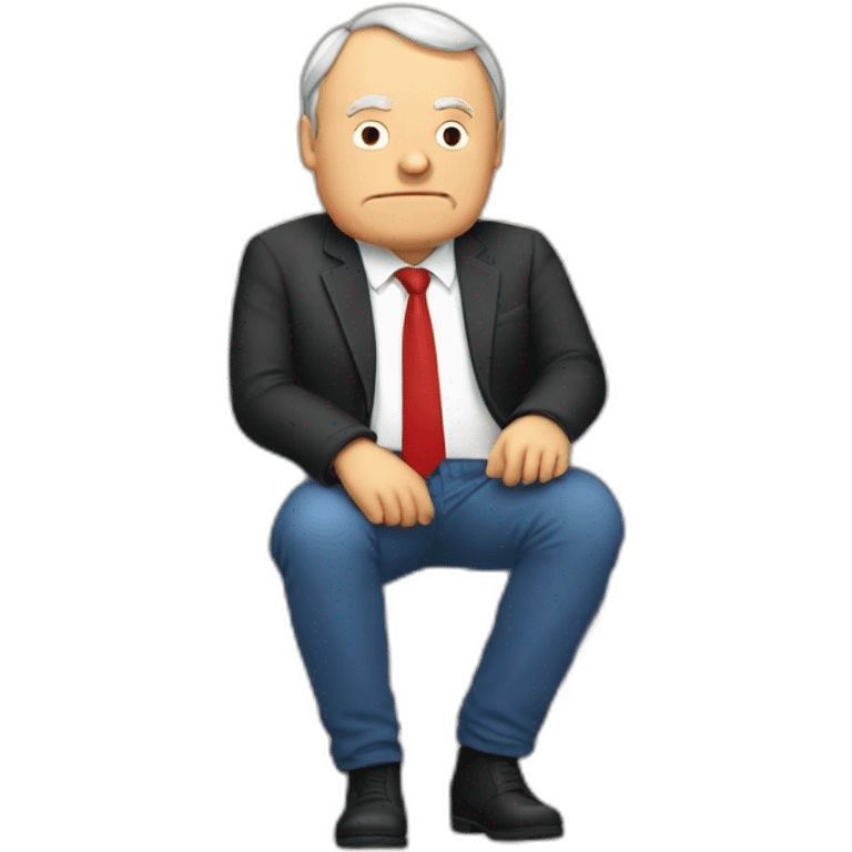 Jean-Marc Ayrault qui dort emoji