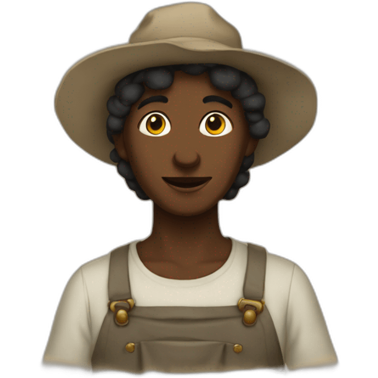 cotton worker in 1800 emoji