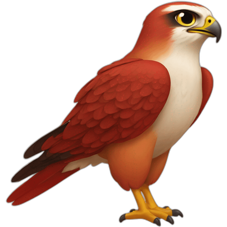 red falcon emoji