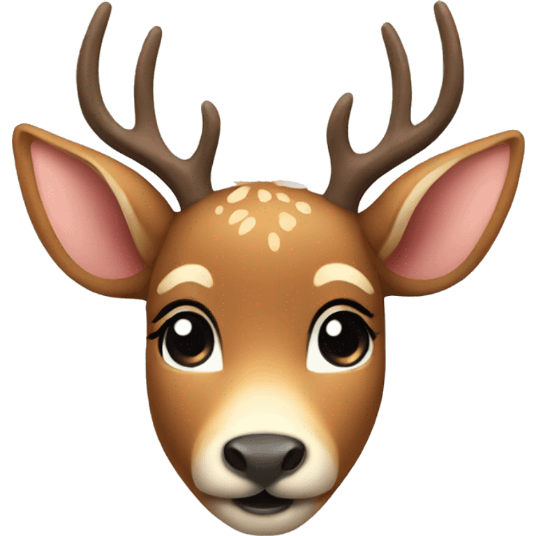 Cute deer emoji