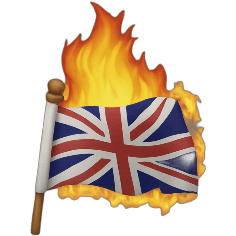 burning-flag-uk emoji