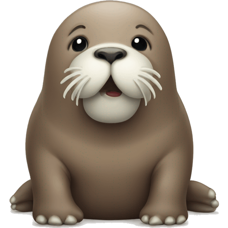 cute walrus emoji