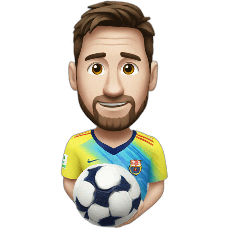 messi copa del mundo emoji