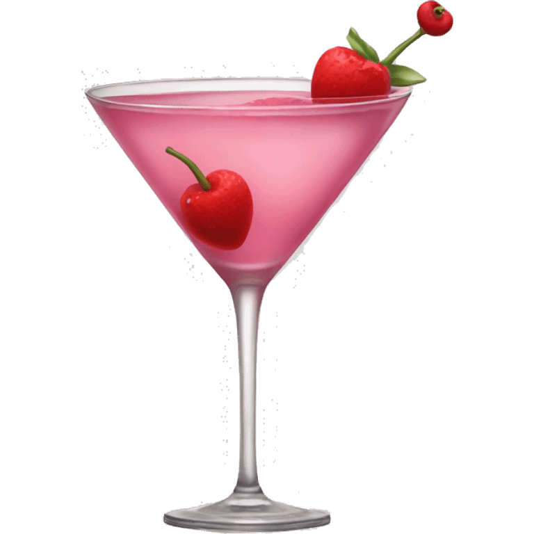 Pink martini emoji