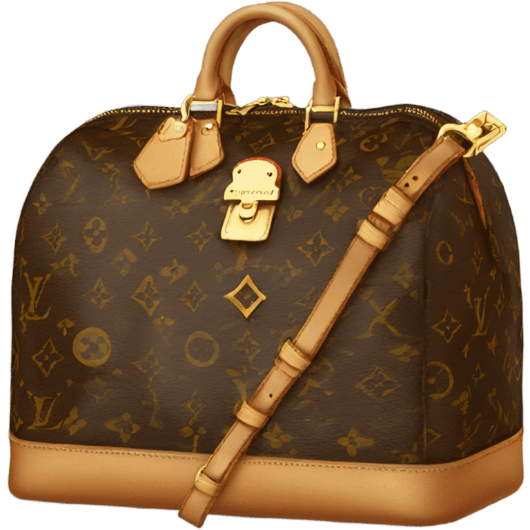 Louis vuitton bag  emoji