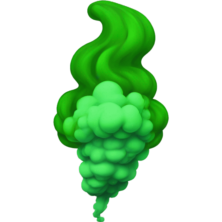 green smoke emoji