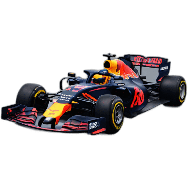 Max Verstappen formula 1 car emoji