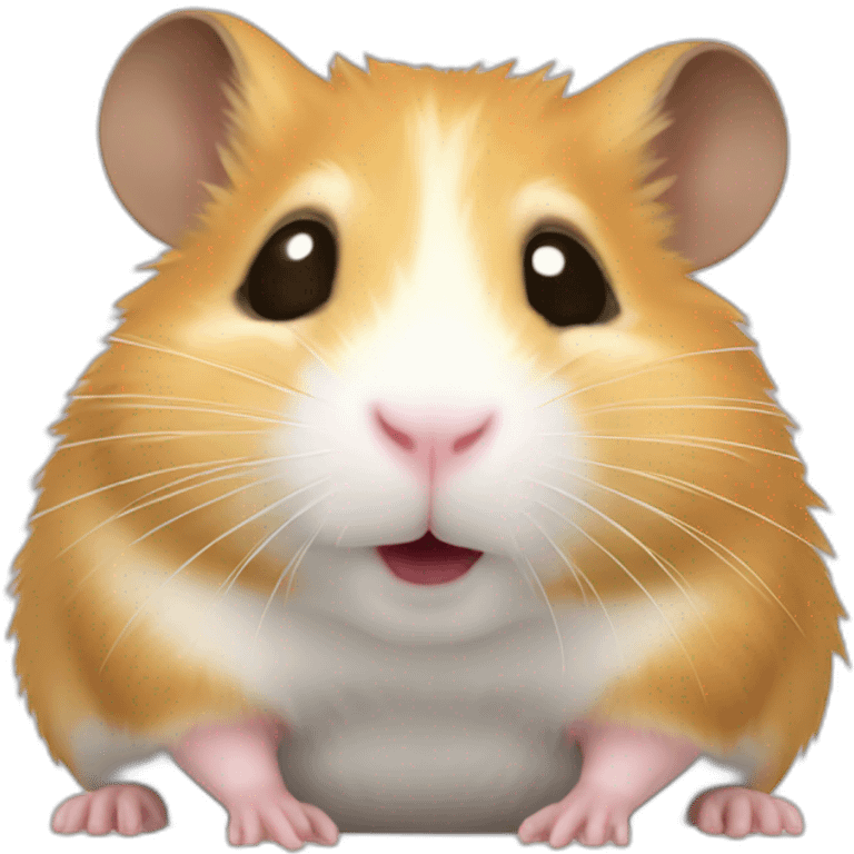 Hamster clin d’œil emoji