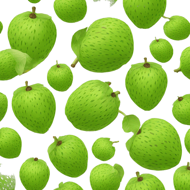 custard apple emoji