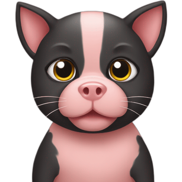 pig-cat emoji