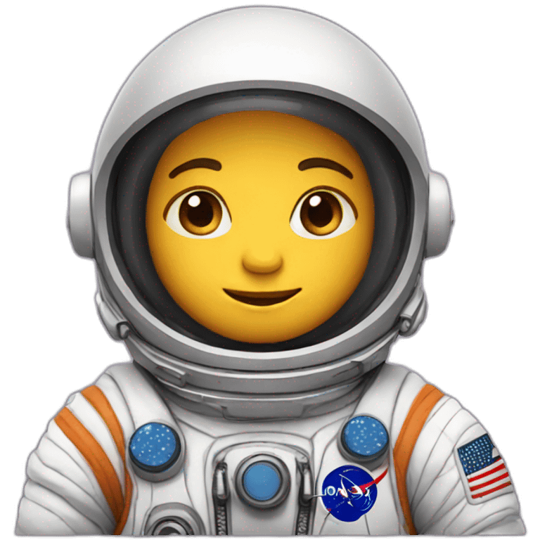 Astronaut cute emoji