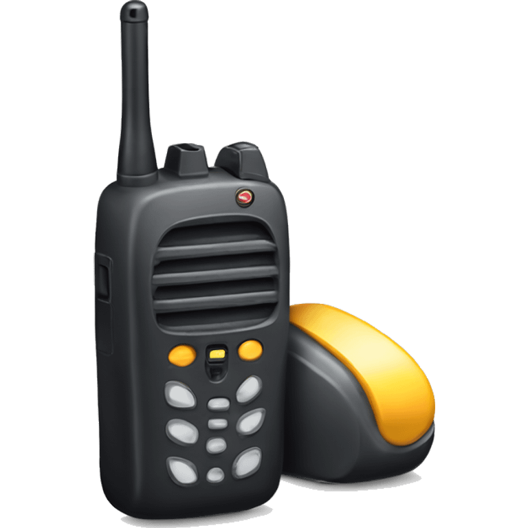 Walkie talkie emoji