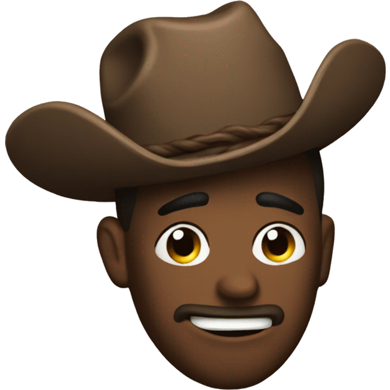 Cowboy poop emoji