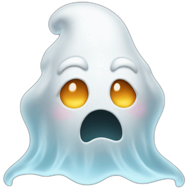 ghost made of gas emoji