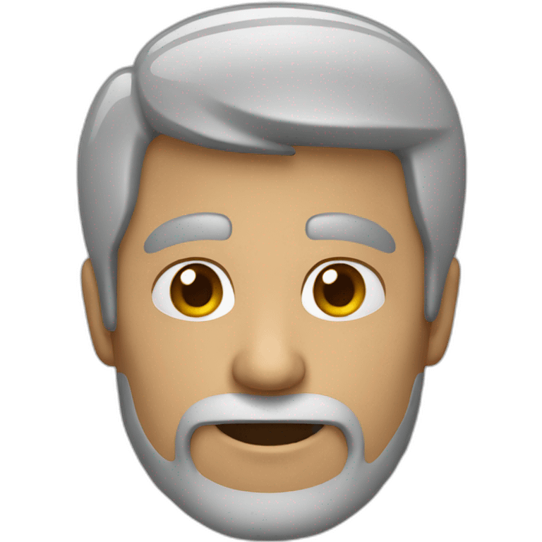 hombre de 50 años atractivo emoji