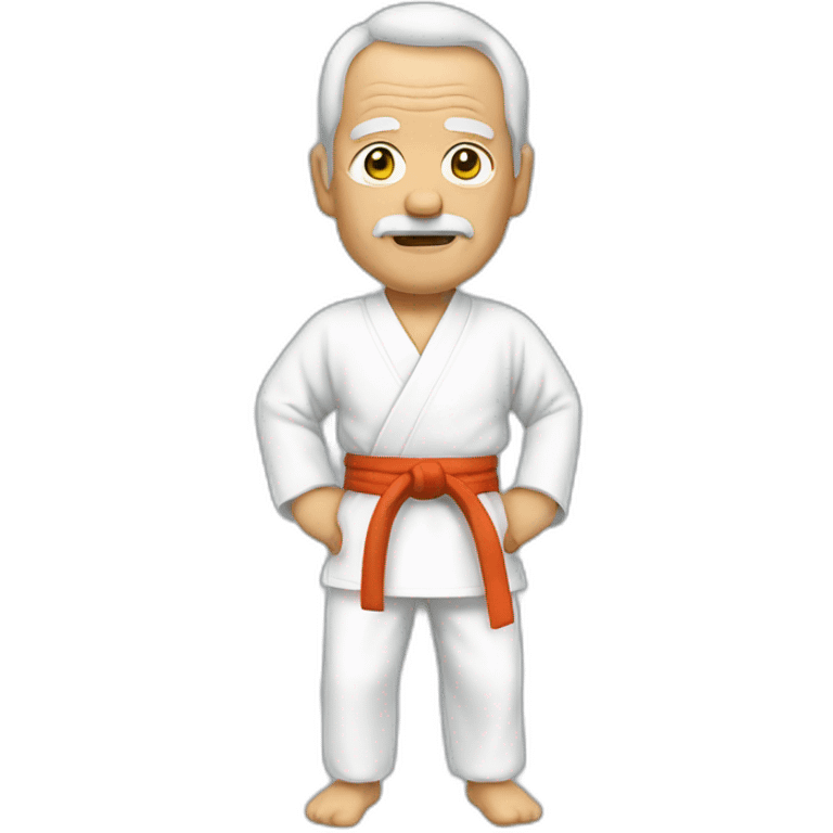 Old karate sensei emoji