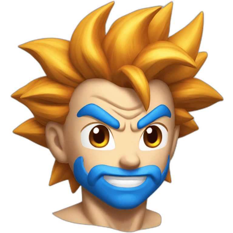 Gogeta blue emoji