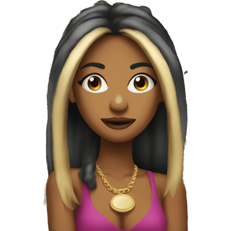 Sassy Deep House Female Pop Singer Diva Profile Pic emoji