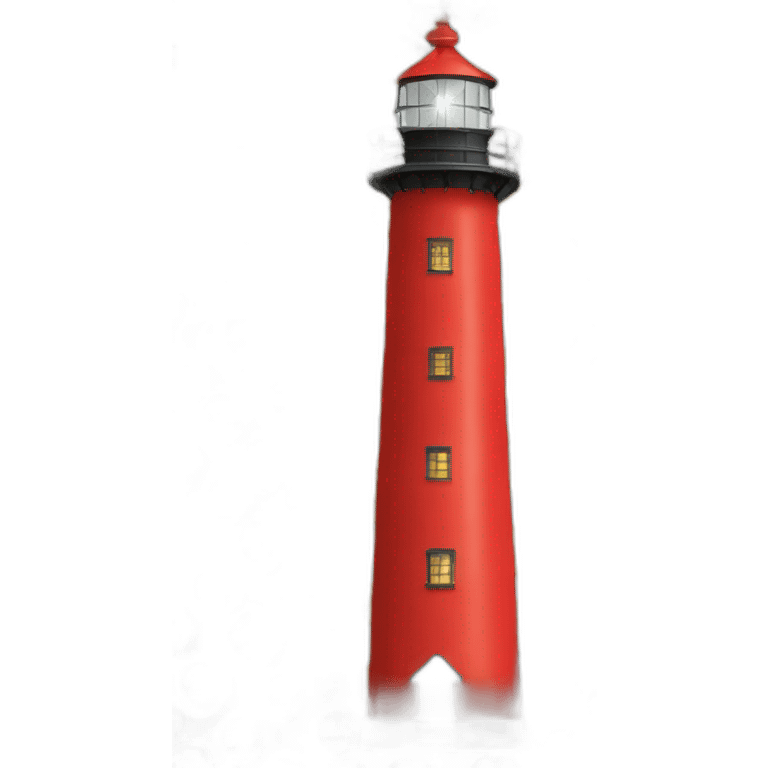 Red phare emoji