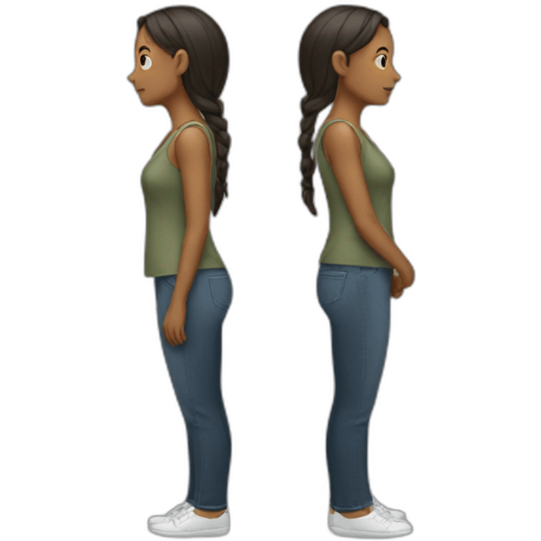 woman standing emoji