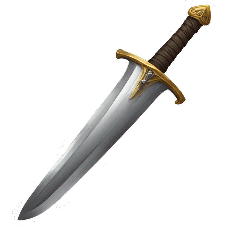 Realistic sword emoji