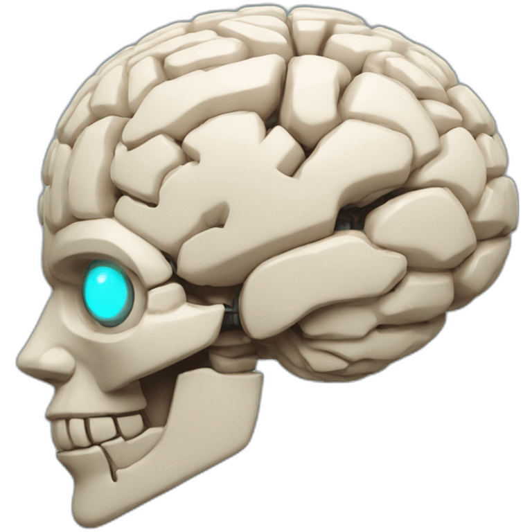 IA brain cyberpunk emoji