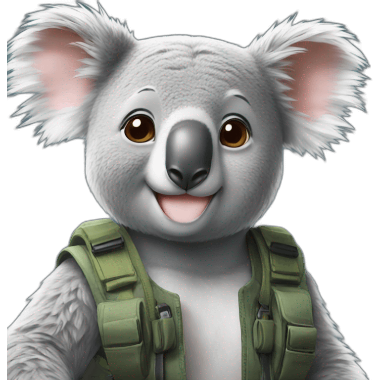 koala is pilot emoji