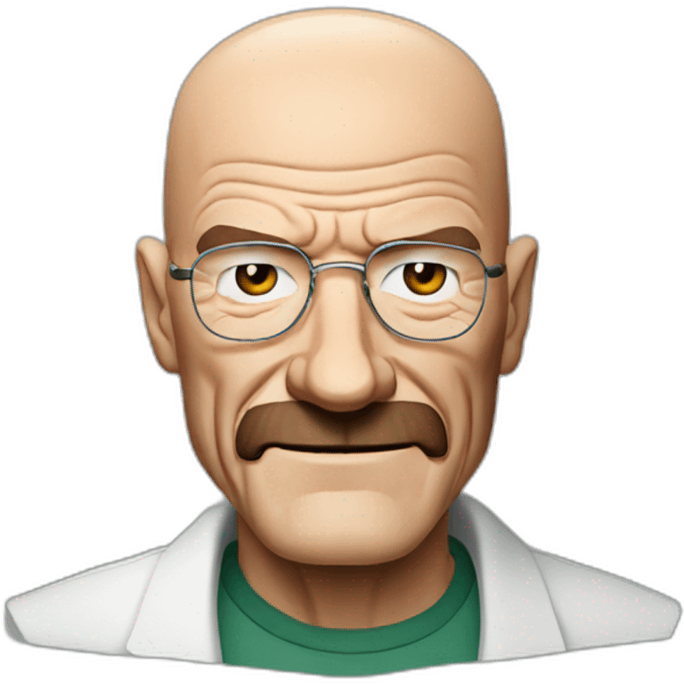 Walter white smiling emoji