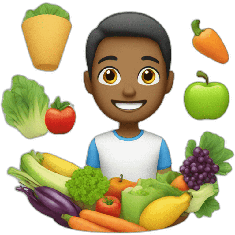 healthy eating emoji