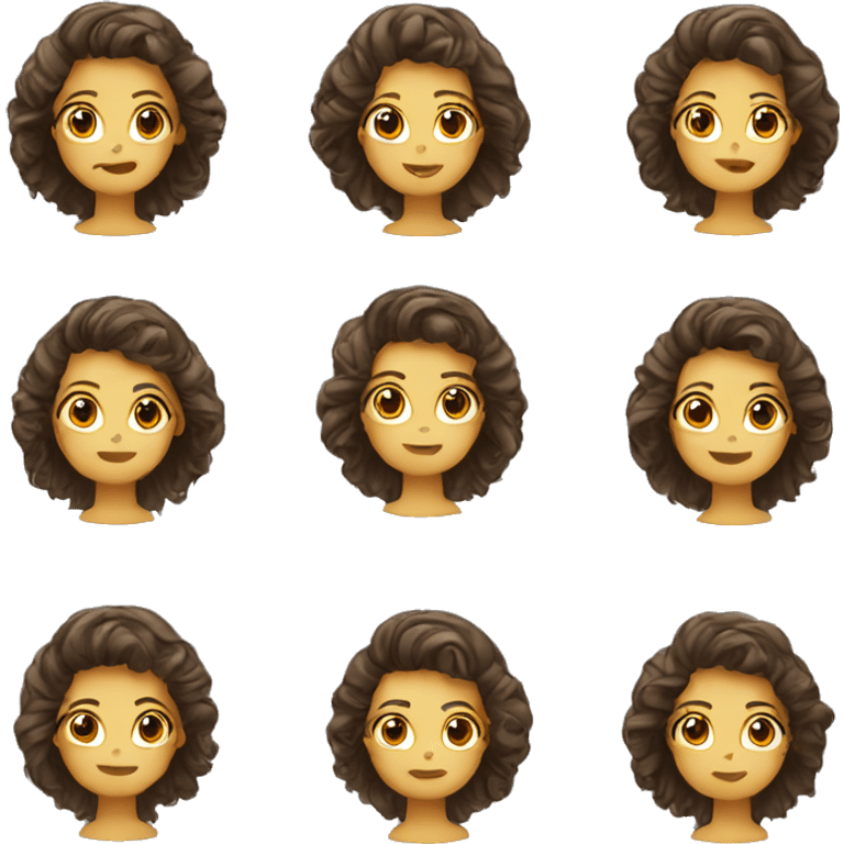 hair style  emoji